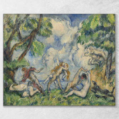 La Battaglia Dell'Amore Paul Cézanne pcz223 quadro stampato su tela
