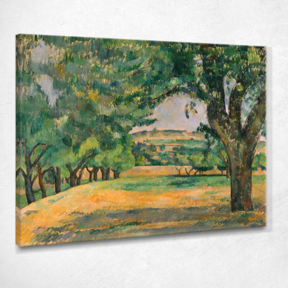 Il Quartiere Di Jas De Bouffan Paul Cézanne pcz230 quadro stampato su tela