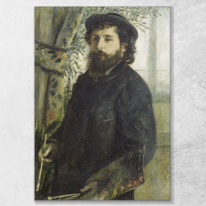 Claude Monet Pierre-Auguste Renoir par4 quadro stampato su tela