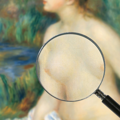 Bagnante 1891 Pierre-Auguste Renoir par38 quadro stampato su tela