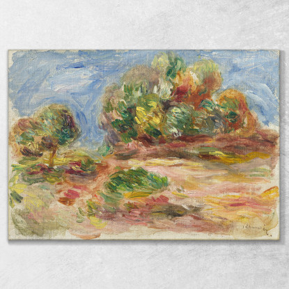 Paesaggio Di Cagnes Pierre-Auguste Renoir par63 quadro stampato su tela