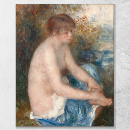 Piccolo Non Blu Pierre-Auguste Renoir par77 quadro stampato su tela