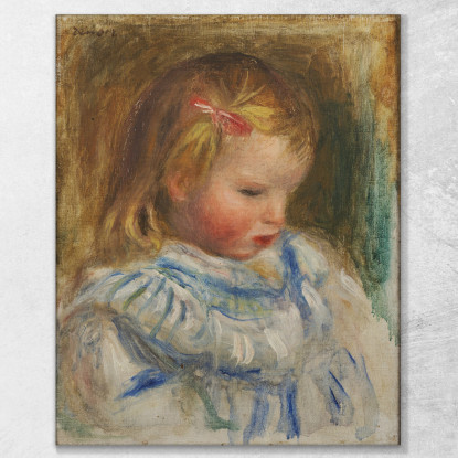Ritratto Di Coco Claude Renoir Pierre-Auguste Renoir par92 quadro stampato su tela