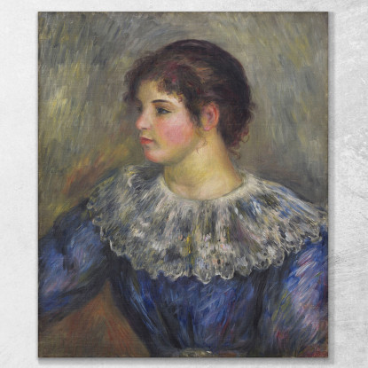 Studio Di Una Donna Pierre-Auguste Renoir par124 quadro stampato su tela