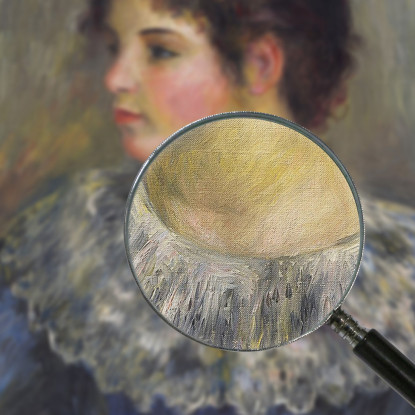 Studio Di Una Donna Pierre-Auguste Renoir par124 quadro stampato su tela