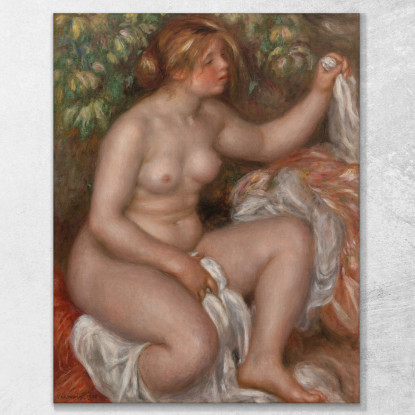 Dopo Il Bagno Pierre-Auguste Renoir par134 quadro stampato su tela
