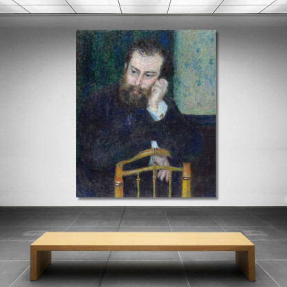 Alfredo Sisley Pierre-Auguste Renoir par136 quadro stampato su tela