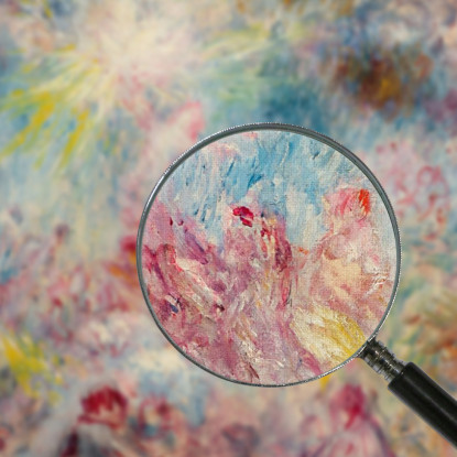 Allegoria Rosa Pierre-Auguste Renoir par138 quadro stampato su tela