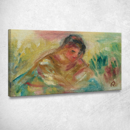 Frammento Di Busto Di Donna Pierre-Auguste Renoir par172 quadro stampato su tela