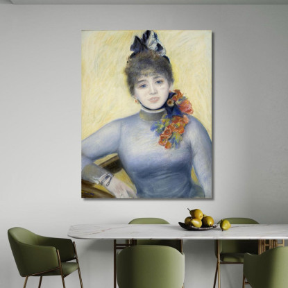 Caroline Remy Pierre-Auguste Renoir par176 quadro stampato su tela