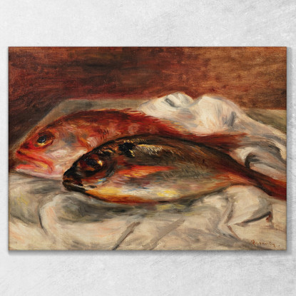 Orate E Scorfani Pierre-Auguste Renoir par200 quadro stampato su tela