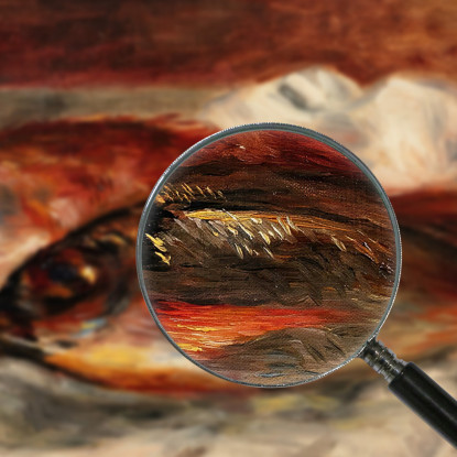 Orate E Scorfani Pierre-Auguste Renoir par200 quadro stampato su tela