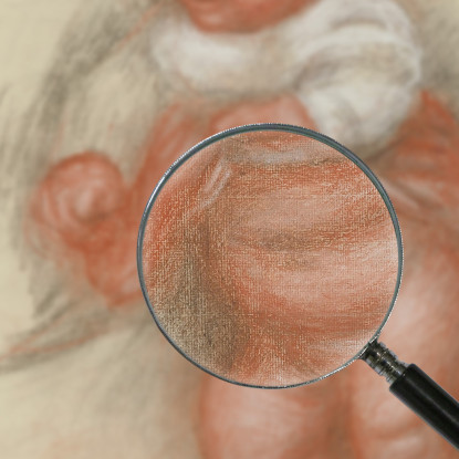 Bambino Nudo In Piedi Pierre-Auguste Renoir par204 quadro stampato su tela