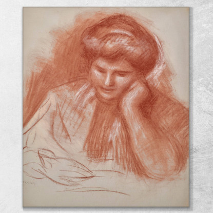 Gabrielle Legge 2 Pierre-Auguste Renoir par233 quadro stampato su tela