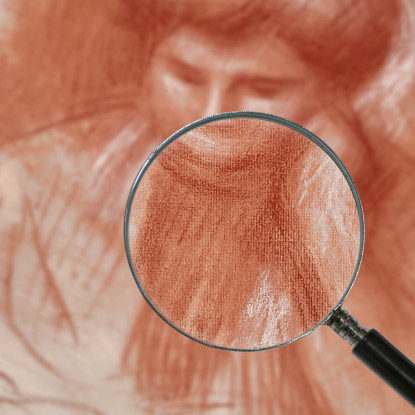 Gabrielle Legge 2 Pierre-Auguste Renoir par233 quadro stampato su tela