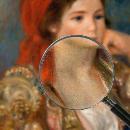 Ragazza Con Una Giacca Spagnola Pierre-Auguste Renoir par240 quadro stampato su tela