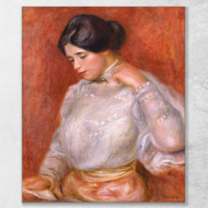 Graziella Pierre-Auguste Renoir par252 quadro stampato su tela