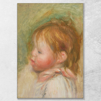 Jean Renoir Da Bambino Pierre-Auguste Renoir par262 quadro stampato su tela