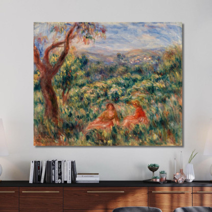 Paesaggio Paesaggistico 2 Pierre-Auguste Renoir par286 quadro stampato su tela