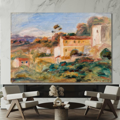 Paesaggio Paesaggistico 3 Pierre-Auguste Renoir par287 quadro stampato su tela