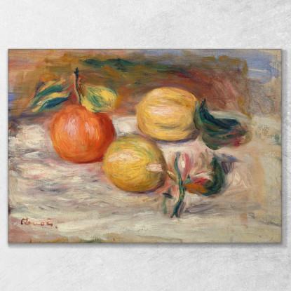 Limoni E Arancia Pierre-Auguste Renoir par320 quadro stampato su tela