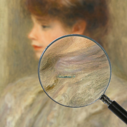 Madame Valtat Nata Suzanne Noël Pierre-Auguste Renoir par338 quadro stampato su tela