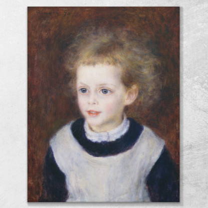 Marguerite-Thérèse Margot Berard Pierre-Auguste Renoir par342 quadro stampato su tela