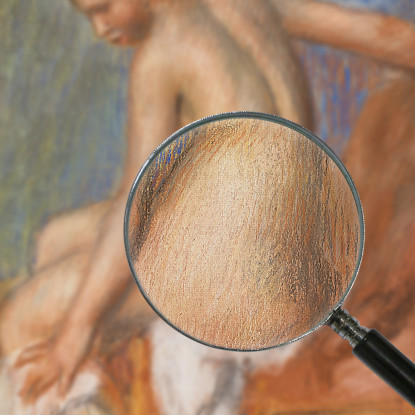 Nudo Sulla Sedia Pierre-Auguste Renoir par361 quadro stampato su tela