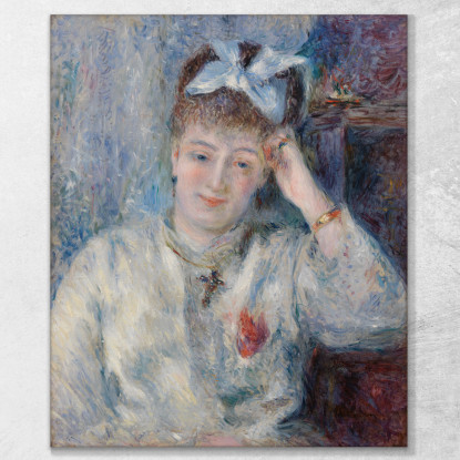 Ritratto Della Signorina Marie Murer Pierre-Auguste Renoir par421 quadro stampato su tela