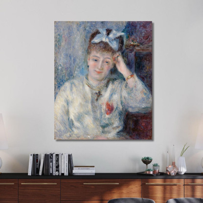 Ritratto Della Signorina Marie Murer Pierre-Auguste Renoir par421 quadro stampato su tela