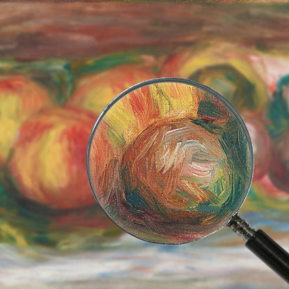 Pesche E Prugne Pierre-Auguste Renoir par426 quadro stampato su tela