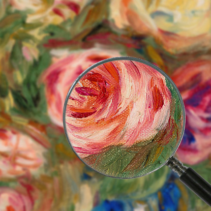 Vaso Di Rose Pierre-Auguste Renoir par496 quadro stampato su tela