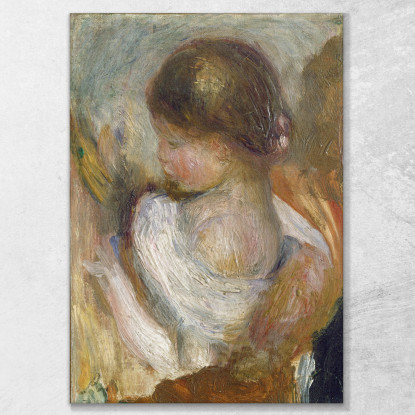 Lettura Della Ragazza Pierre-Auguste Renoir par526 quadro stampato su tela