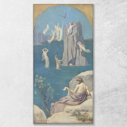 Poesia Drammatica Eschilo Pierre-Auguste Renoir par560 quadro stampato su tela