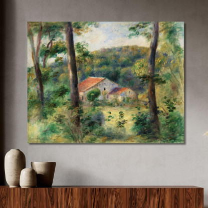 Dintorni Di Briey Pierre-Auguste Renoir par562 quadro stampato su tela