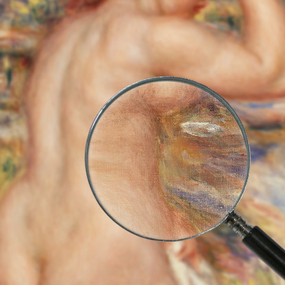 Nudo In Un Paesaggio Pierre-Auguste Renoir par581 quadro stampato su tela