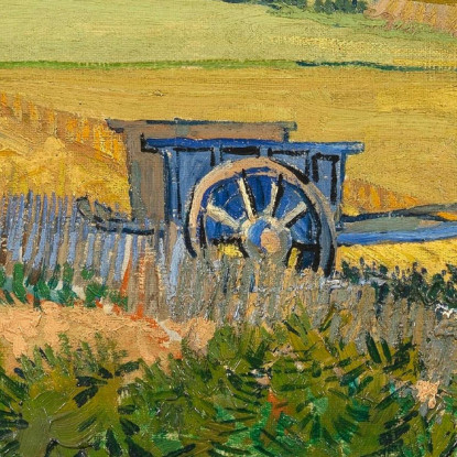Il Raccolto Vincent van Gogh vvg3 quadro stampato su tela