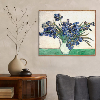 Iride 1890 Vincent van Gogh vvg50 quadro stampato su tela