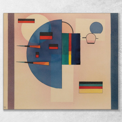 Calma Calmati 2 Wassily Kandinsky wk16 quadro stampato su tela