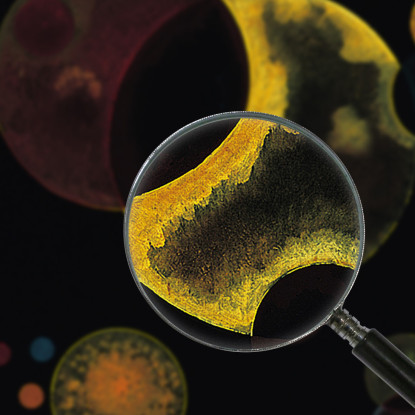 Cerchi Pesanti Wassily Kandinsky wk72 quadro stampato su tela