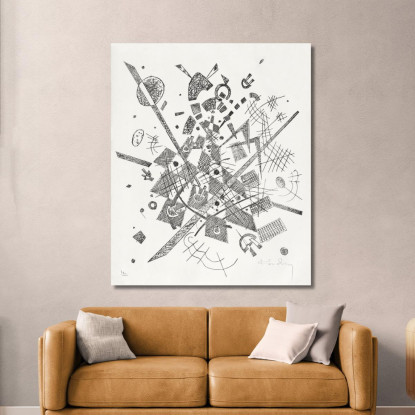 Piccoli Mondi Ix Piccoli Mondi Ix Wassily Kandinsky wk110 quadro stampato su tela