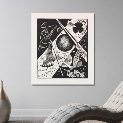 Piccoli Mondi Vi Wassily Kandinsky wk112 quadro stampato su tela