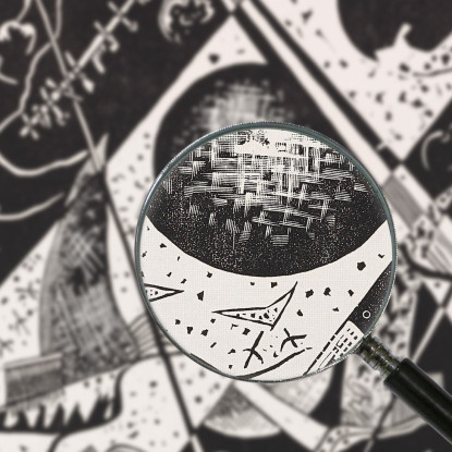 Piccoli Mondi Vi Wassily Kandinsky wk112 quadro stampato su tela