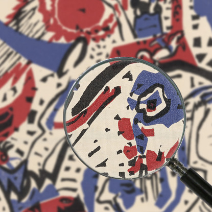 Suona Pl.11 Wassily Kandinsky wk127 quadro stampato su tela