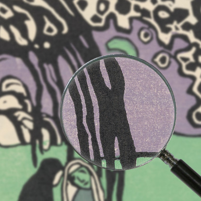 Suona Pl.20 Wassily Kandinsky wk135 quadro stampato su tela