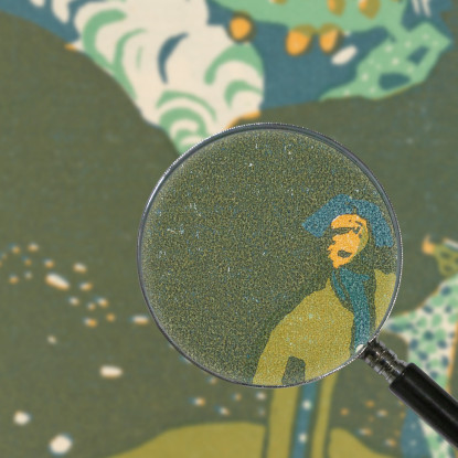 Suona Pl.23 Wassily Kandinsky wk138 quadro stampato su tela