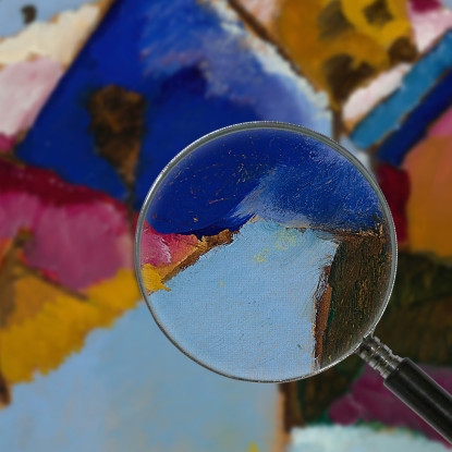 Kochel Via Diritta Wassily Kandinsky wk142 quadro stampato su tela