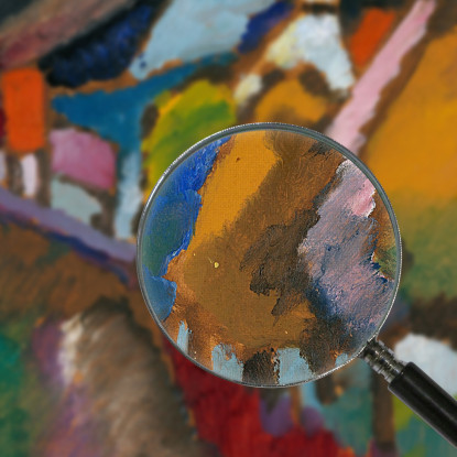 Castello E Chiesa Di Murnau Wassily Kandinsky wk165 quadro stampato su tela