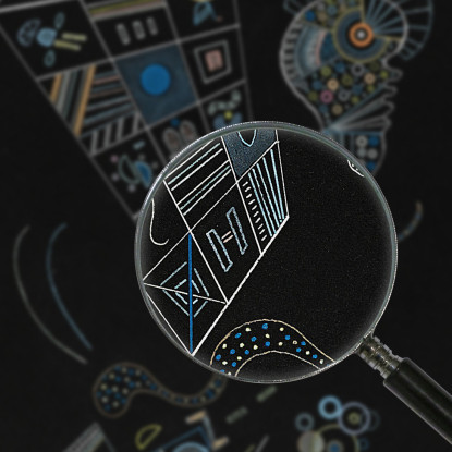 Senza Titolo 5 Wassily Kandinsky wk175 quadro stampato su tela