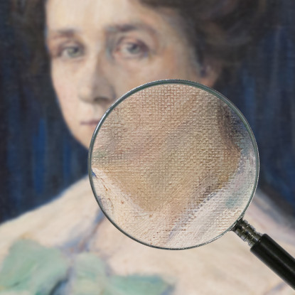 Ritratto Di Gabriele Munter Wassily Kandinsky wk192 quadro stampato su tela